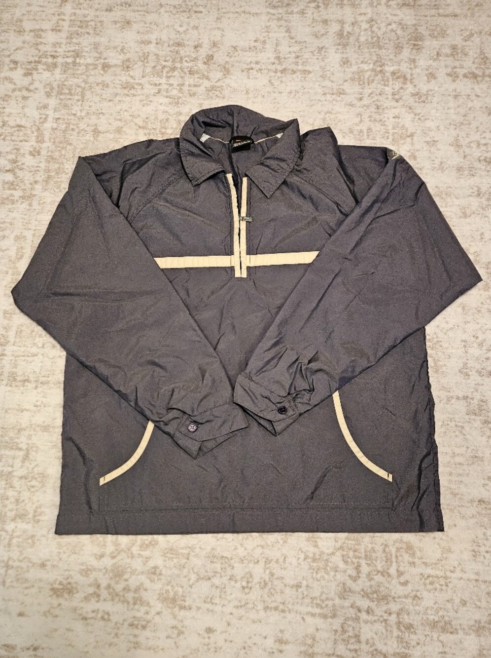Vintage Y2K Nike Spell-Out Windbreaker